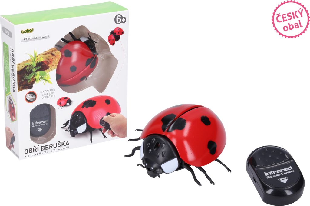 Biedronka gigant RC zdalnie sterowana 9 cm - opakowanie Zdjęcie produktu 