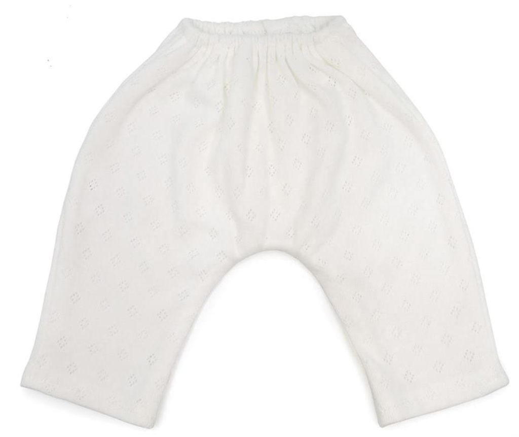 Asi Puppenkleidung lange Baumwollhose weiß Puppenzubehör