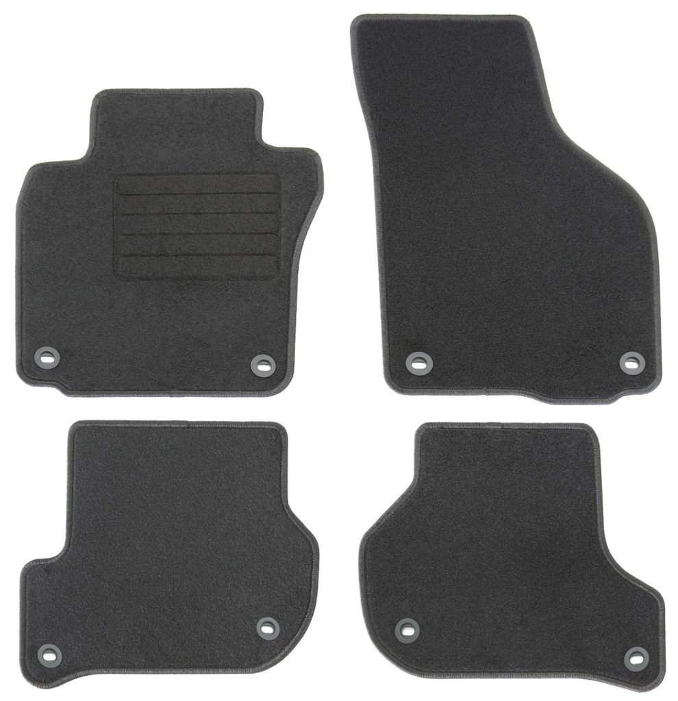 Fußmatten-Set für VW Golf 5, -12/2006 + Variant, -09/2009, Produktbild 