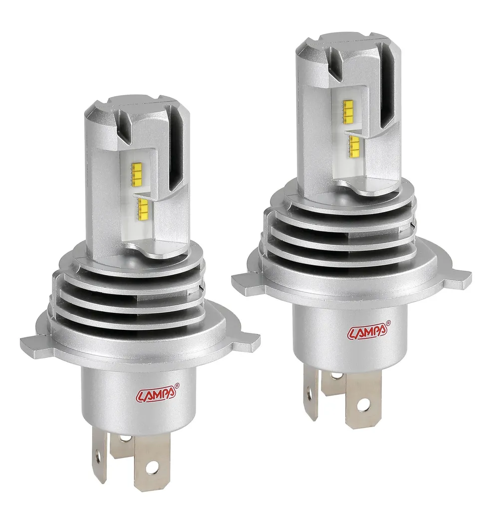 Pilot Halo Serie 8 H4 LED: Efficienza Luminosa 25W per Ogni Veicolo