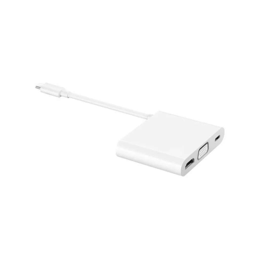 Adaptateur USB-C Huawei MateDock 2 pour Projections HDMI et VGA Blanc