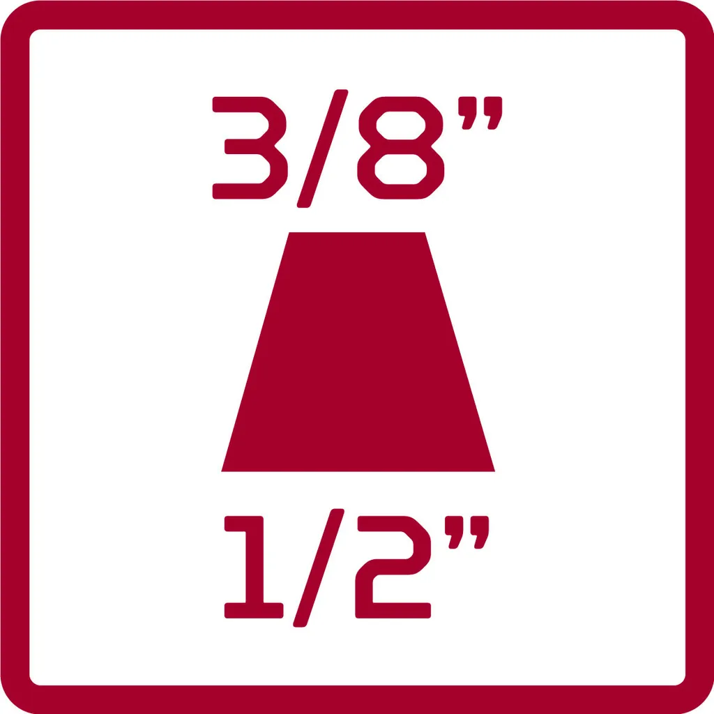 Adaptateurs 6en2 GEDORE red R67131002 en acier chrome-vanadium durable