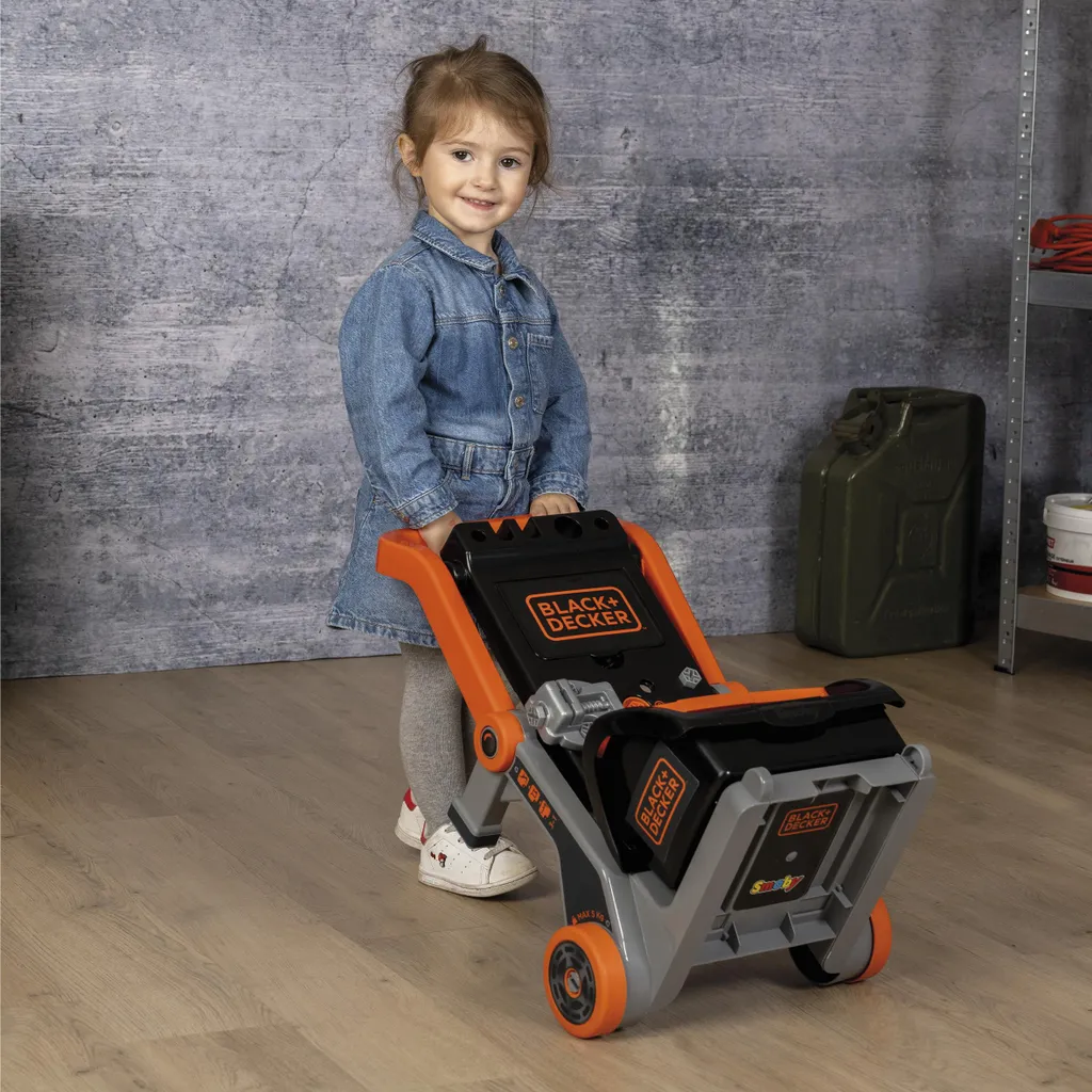 Établi de bricolage enfant Smoby Black & Decker Devil Workmate 3 en 1