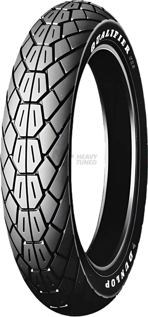 Pneu Dunlop F20 110/90-18 61V TL Avant pour Restauration Moto Retro
