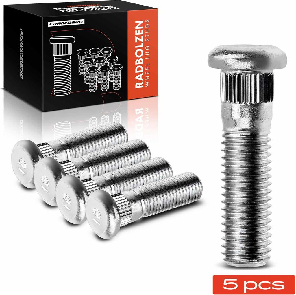 Frankberg 5x Radbolzen für Honda CR-V 1-4 Civic 7 FR-V Acura Integra