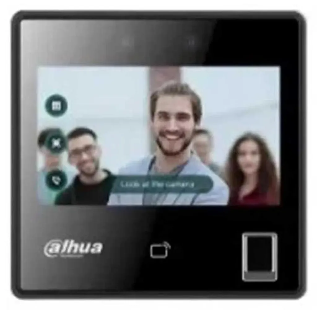 Dahua - dh-asi3214a-w - lettore autonomo lcd 4,3" touch de riconoscimento facciale+pin+card+impronte digitali