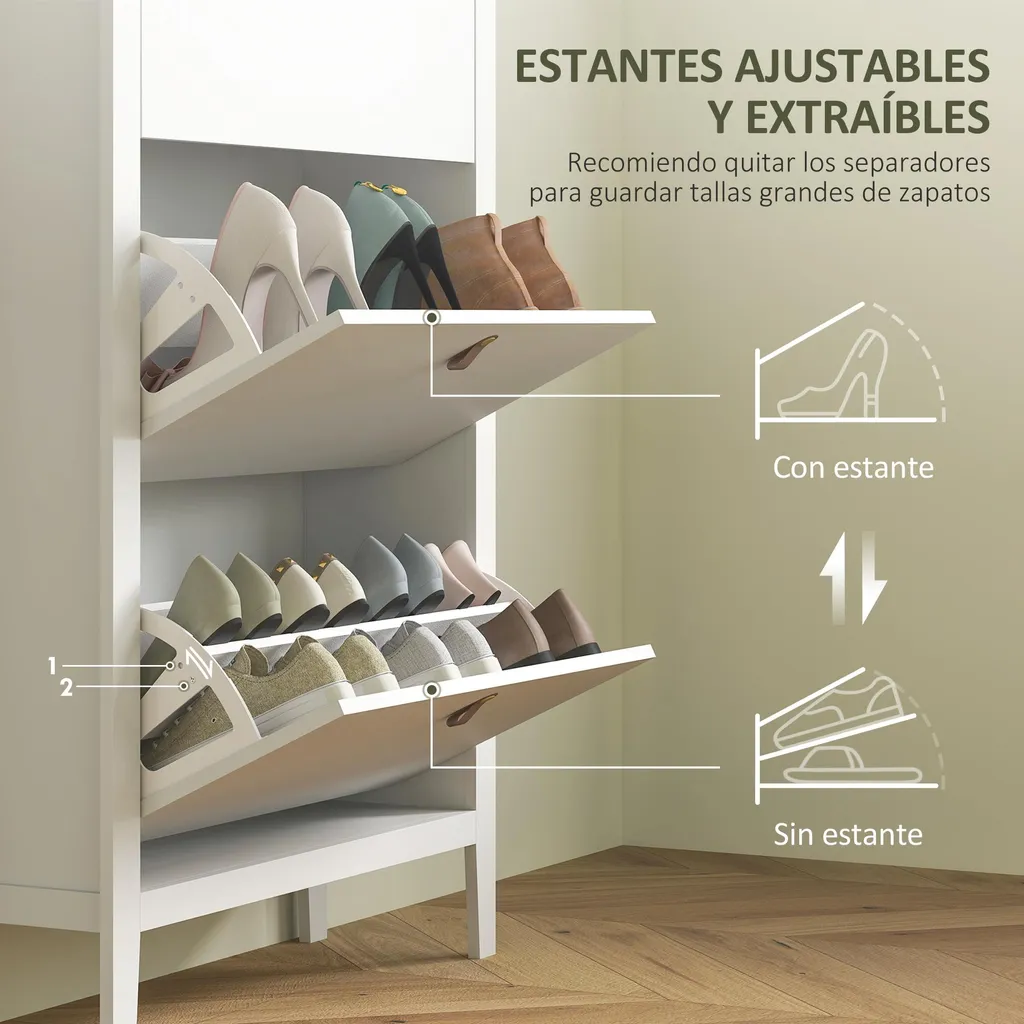 Étagère à chaussures 20 paires : la solution gain de place modulable