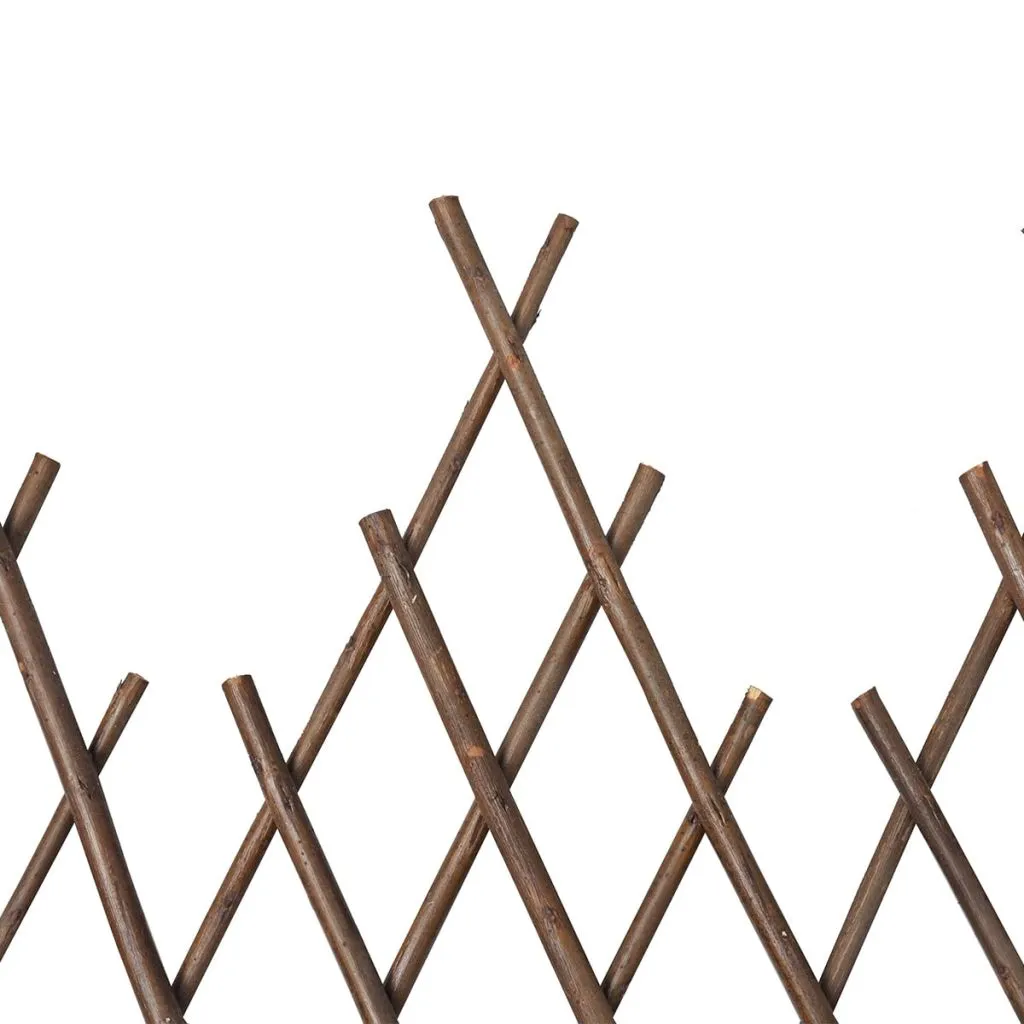 Séparez vos Massifs avec la Clôture Osier vidaXL 5 pcs 170x37 cm Solide - 4