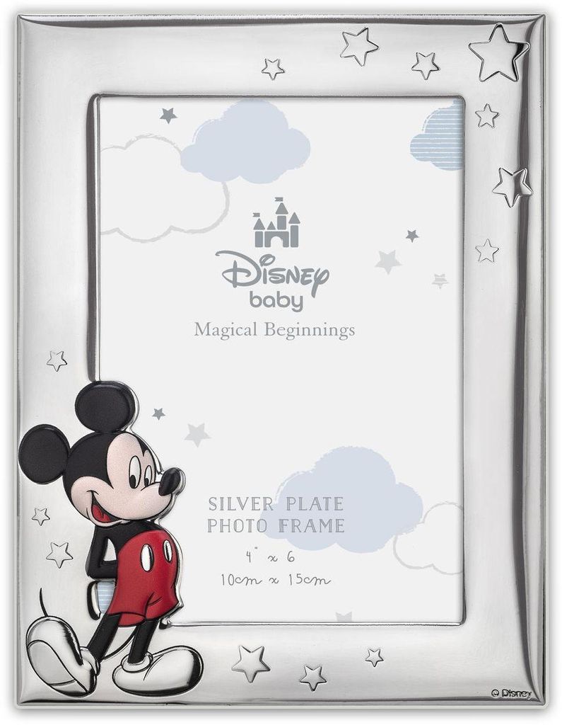 ZEP Baby Bilderrahmen Mickey 1 10x15 cm Silber Produktbild 