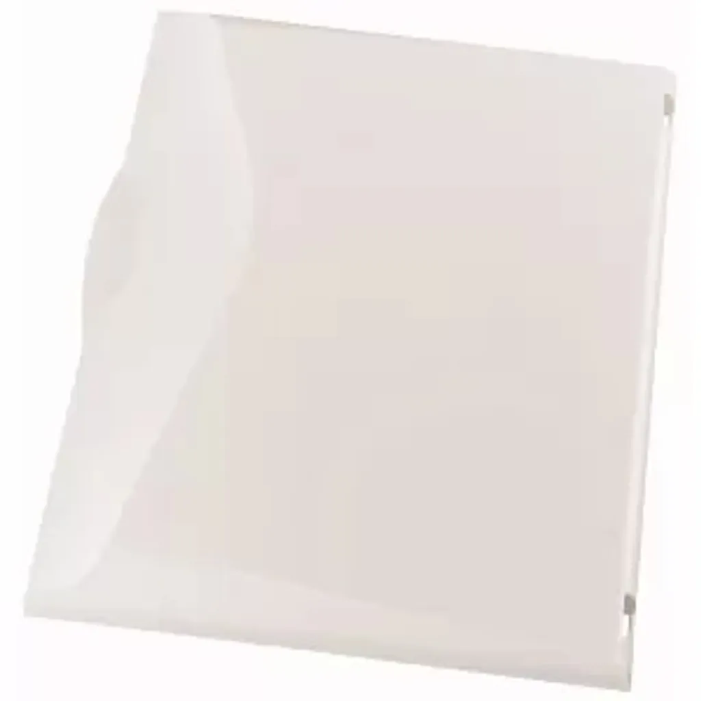 Porte de coffret électrique Eaton blanche 2 rangées en plastique ABS