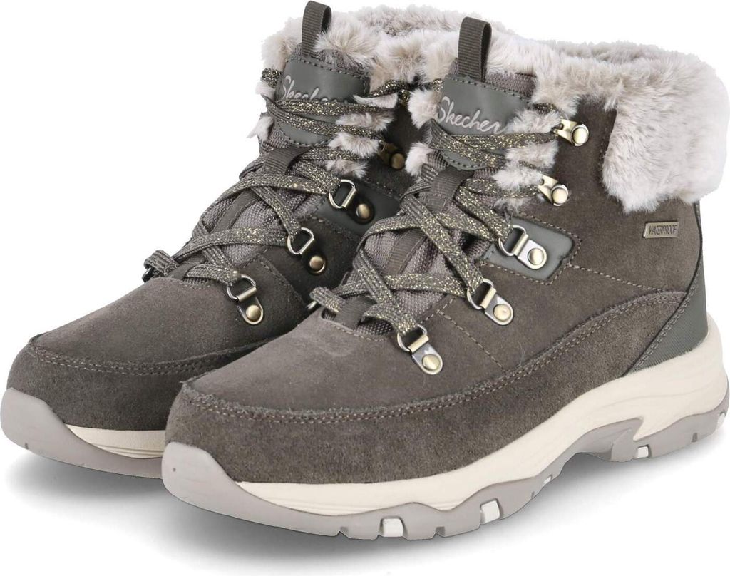 Skechers Waterproof: Trego - Schneesorgen oliv 38 Produktbild 