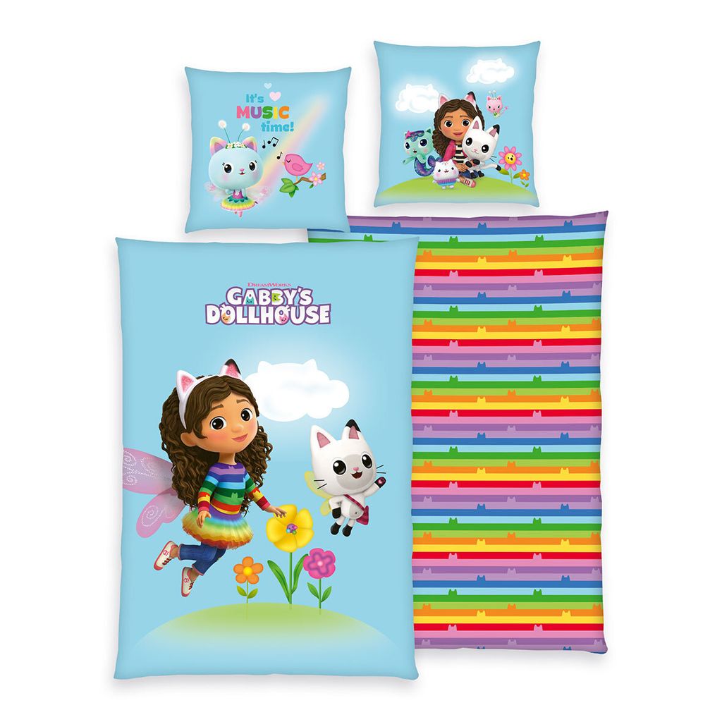 Gabby's Dollhouse Bettwäsche Produktbild 