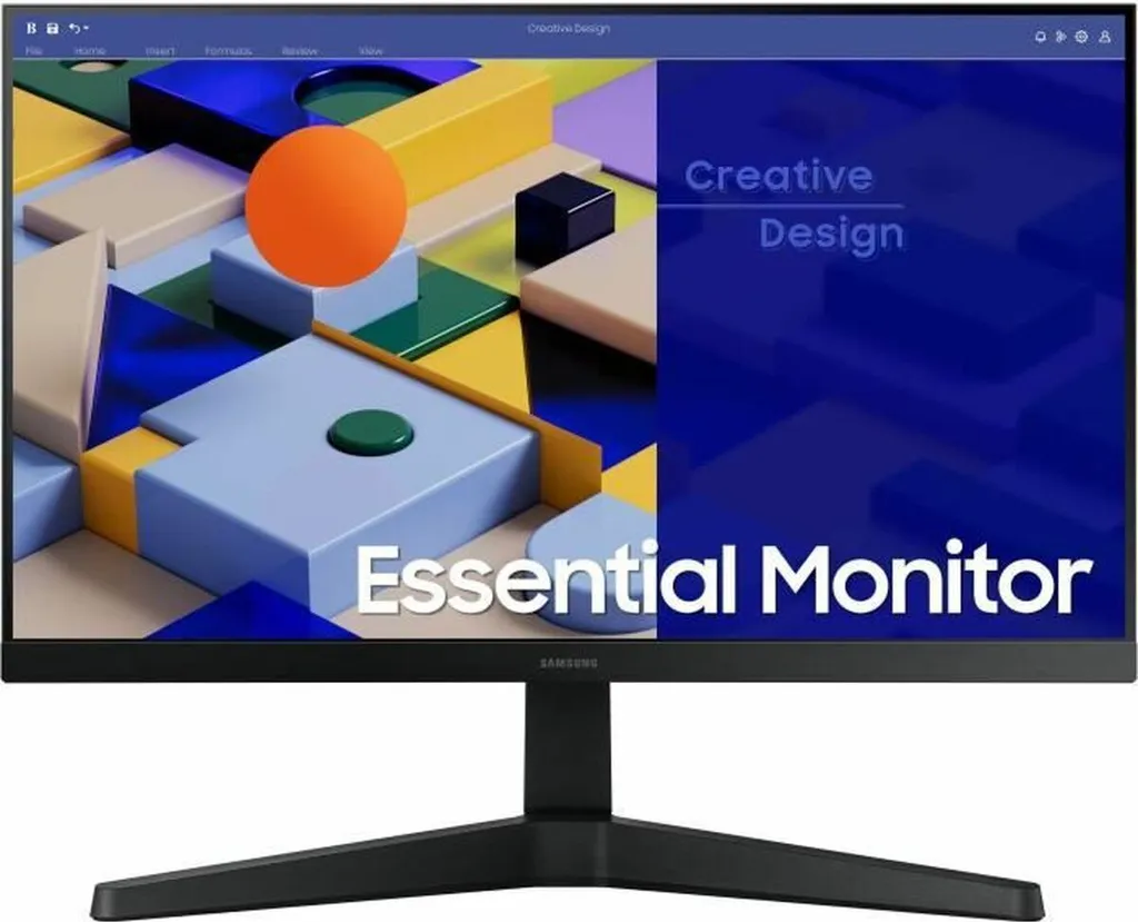 Moniteur Samsung Essential 22" Borderless Dalle IPS et AMD FreeSync