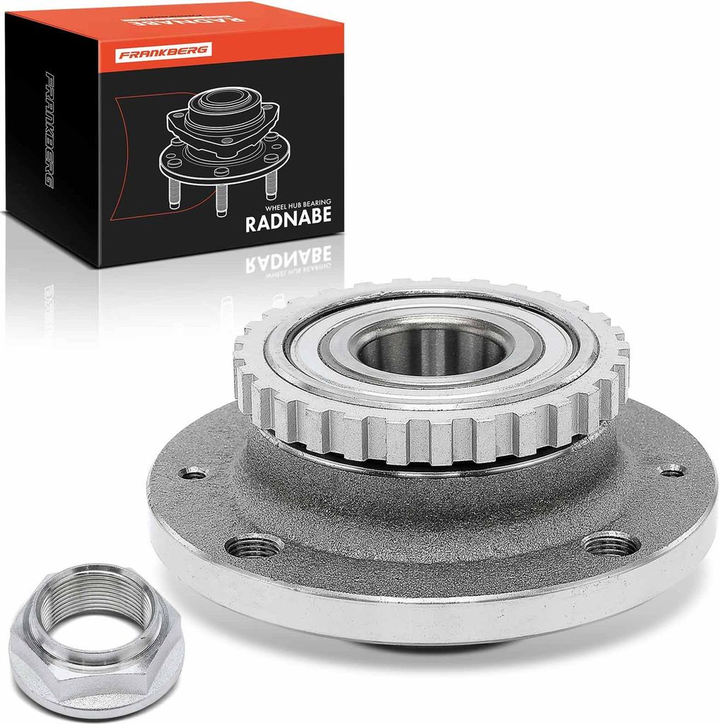 Frankberg 1x Radnabe Radlagersatz Hinterachse beidseitig für Peugeot 406 Break Coupe 1.6L 1.8L 1.9L 1995-2004