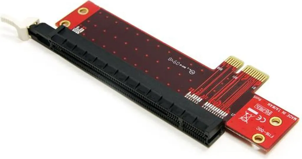 Carte StarTech PEX1TO162 Adaptateur PCI Express x1 vers Slot PCI x16