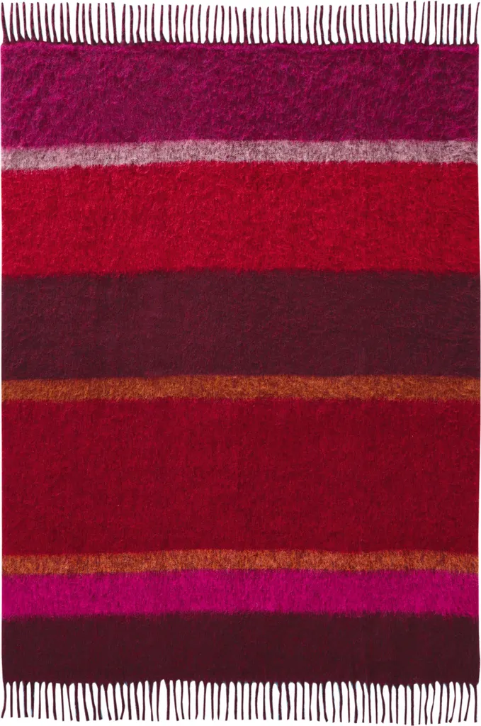 Plaid de Salon Crimson 130x190 cm : Idéal pour vos Soirées Cocooning