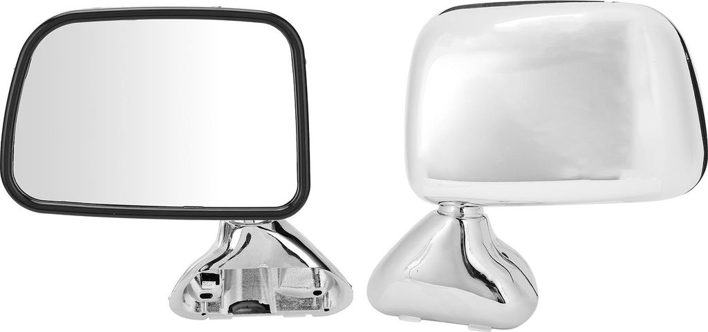 Paar Autotür-Rückspiegel, galvanisiert, Fahrsicherheit, passend für HILUX 1988–2005