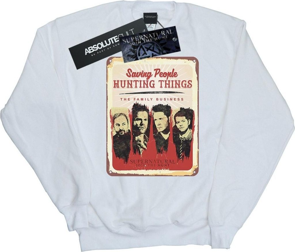 Supernatural - Sweatshirt für Damen BI36486 (M) (Weiß)