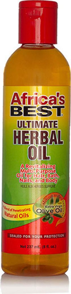 Africa's Best Ultimate Herbal Oil 8oz - 237ml