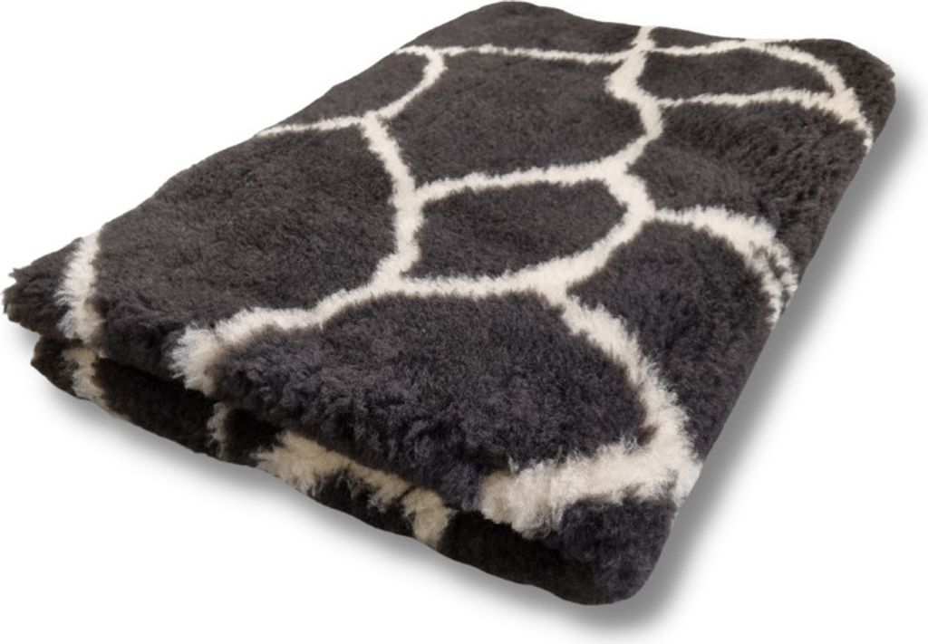 Vet Bed Hundebett Giraffe dunkelbraun 150 x 100 cm Produktbild 
