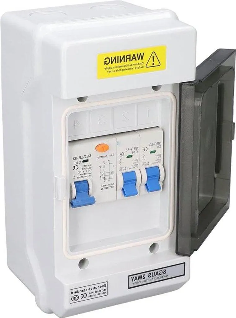 Disjoncteur différentiel 2 pôles 40A 30mA type AC pour tableau 230V
