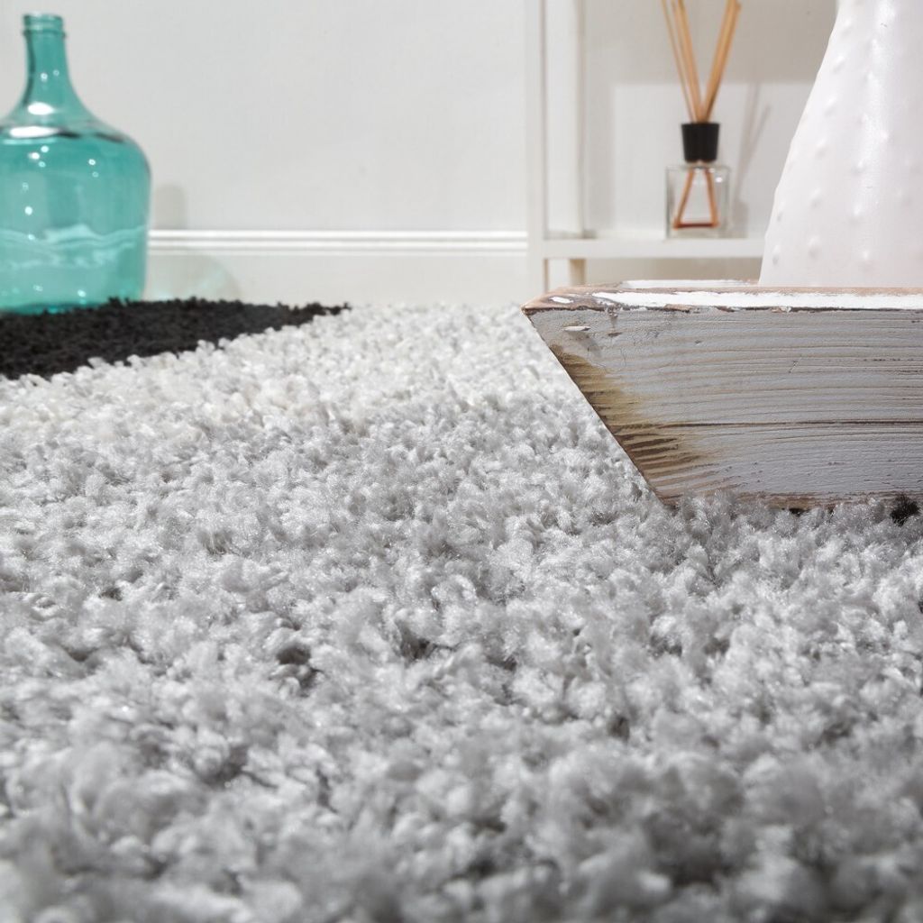 Shaggy Teppich Hochflor Langflor Weich Geometrisch Produktbild 4