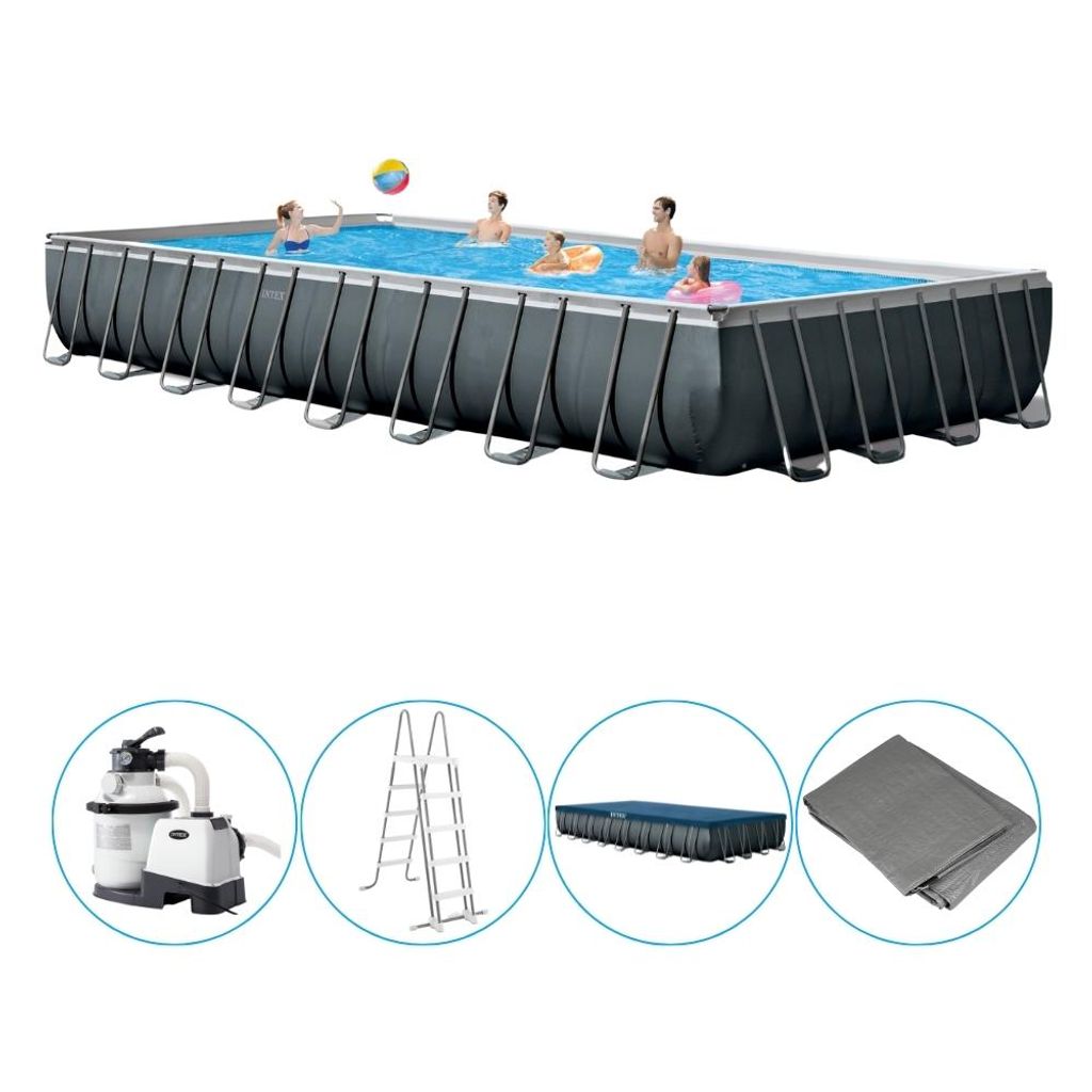 Intex Swimmingpool-Set Ultra XTR Frame Rechteckig 975 x 488 Produktbild 19