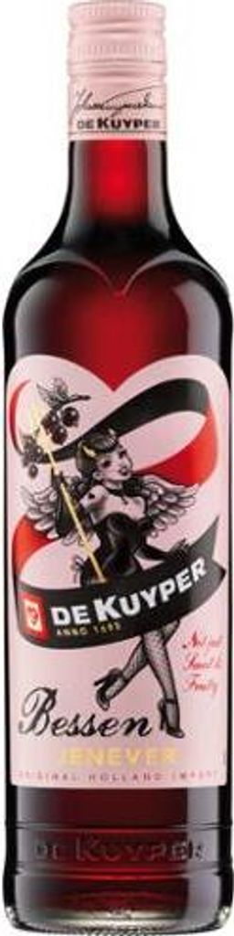De Kuyper Bessenjenever Schwarze Johannisbeere Likör | 20 % Produktbild 