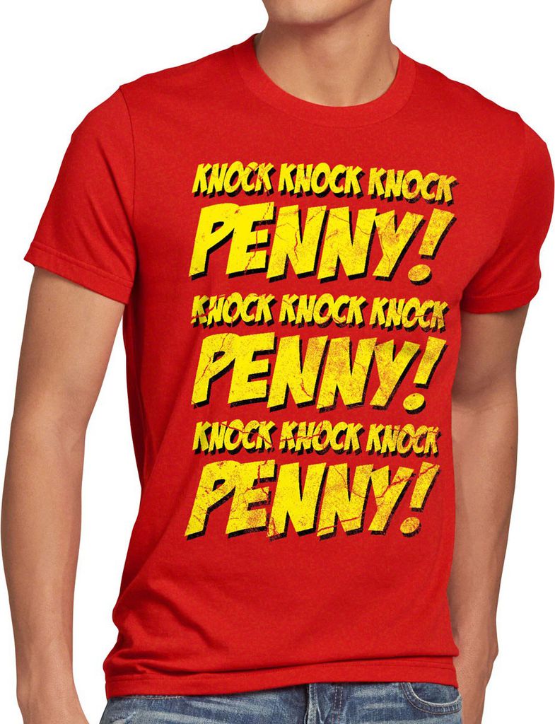 style3 Knock! Penny Herren T-Shirt