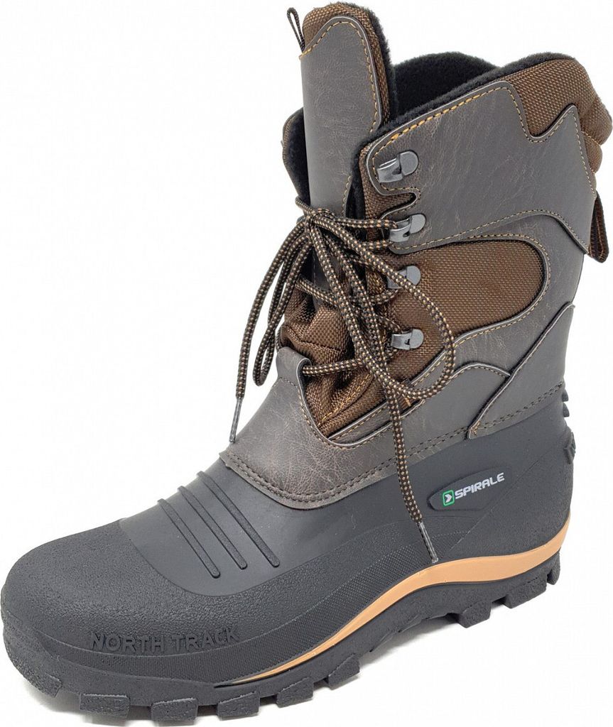 Spirale Schnürstiefel Bernd braun gefüttert Gr. 45 Produktbild 4