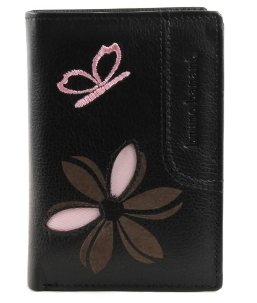Portafoglio Butterfly bruno banani Black - Accessorio Donna in Pelle