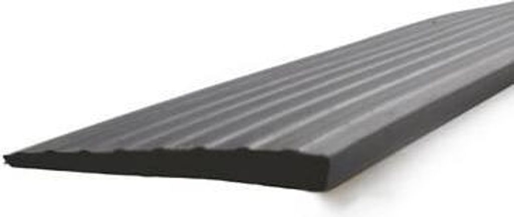 Gummi Türschwellenrampe - 4 mm - 900 mm - Ohne Klebefläche