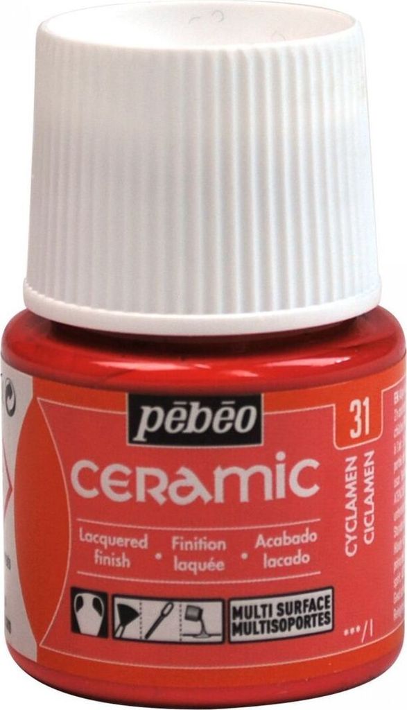 Pebeo Keramikfarbe, 45 ml, 31 Cyclamen