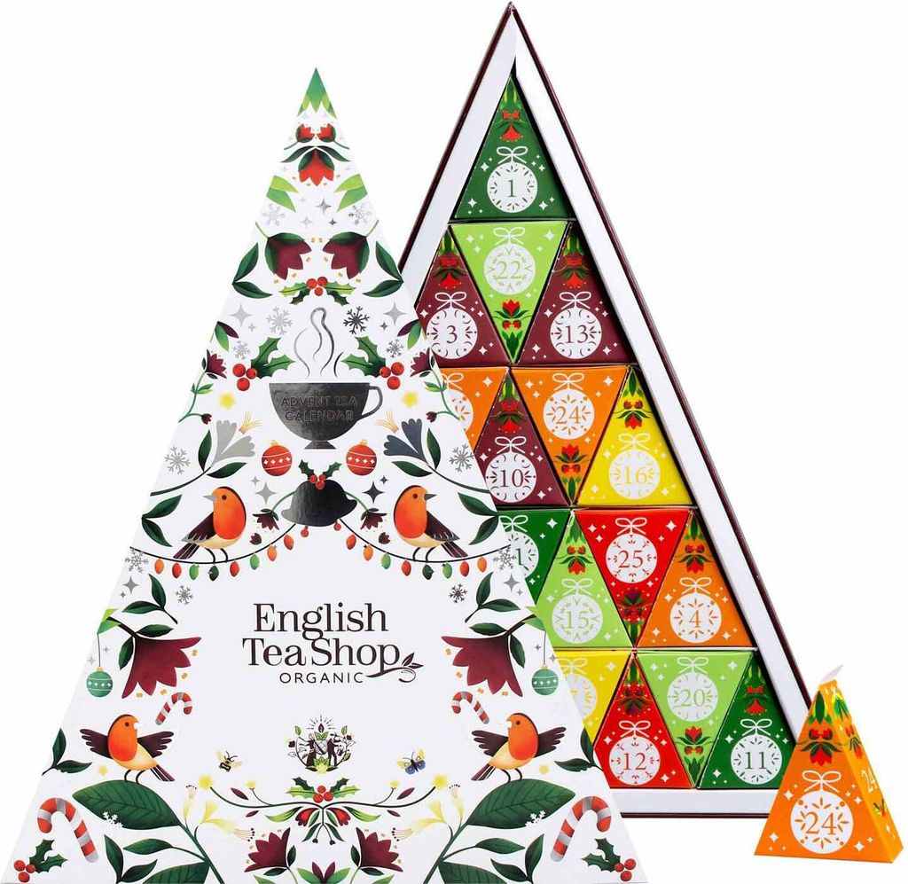 ETS - Tee Adventskalender "Mosaik weiß", BIO, 25 Produktbild 1