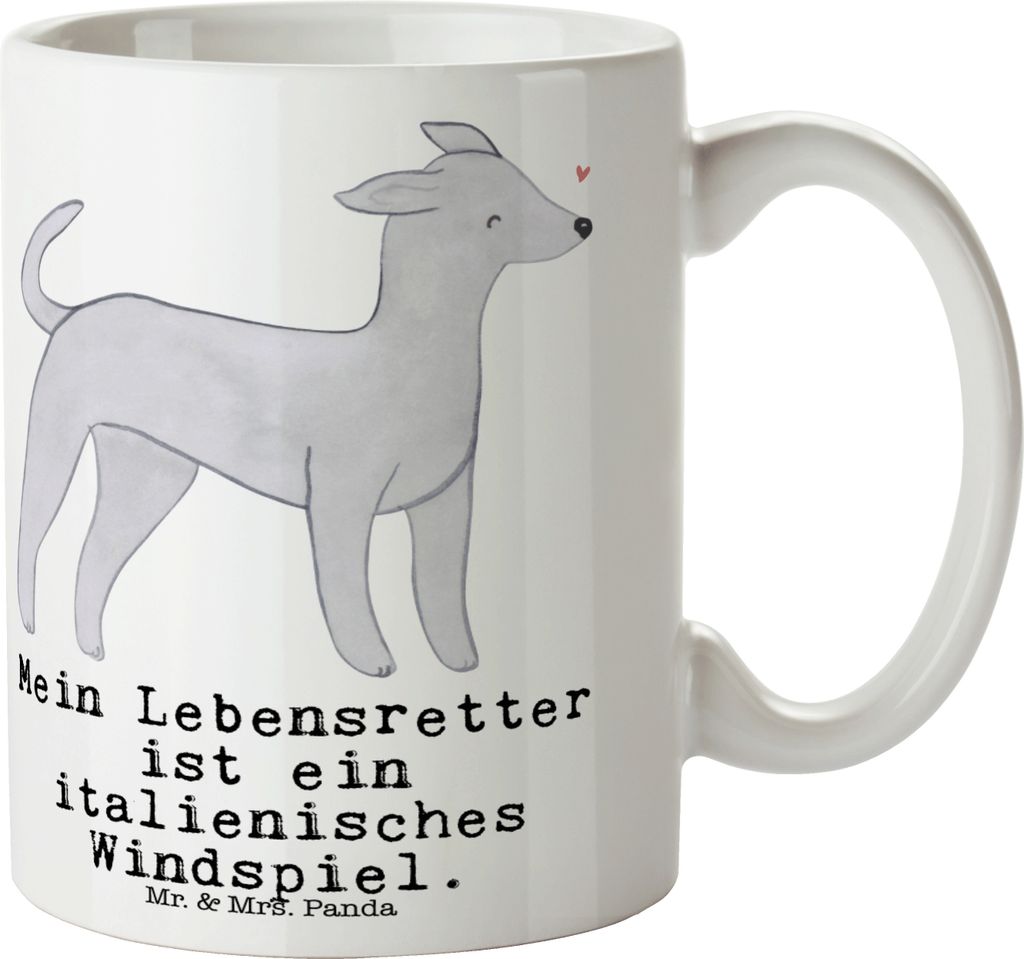 Mr. & Mrs. Panda Tasse Italienisches Windspiel Lebensretter Produktbild 