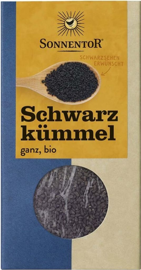 Schwarzkümmel ganz 50 g – Aromatisches -Gewürz von SONNENTOR