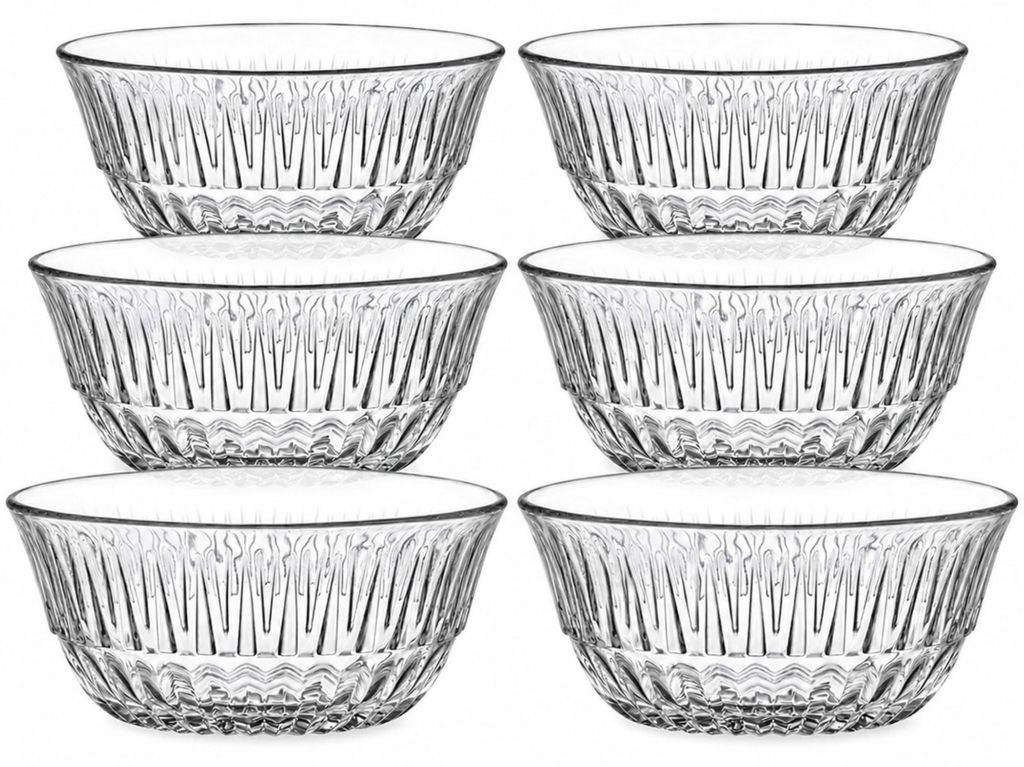 LAV Glasschalen 6er Set Dessertschalen Müslischalen Produktbild 