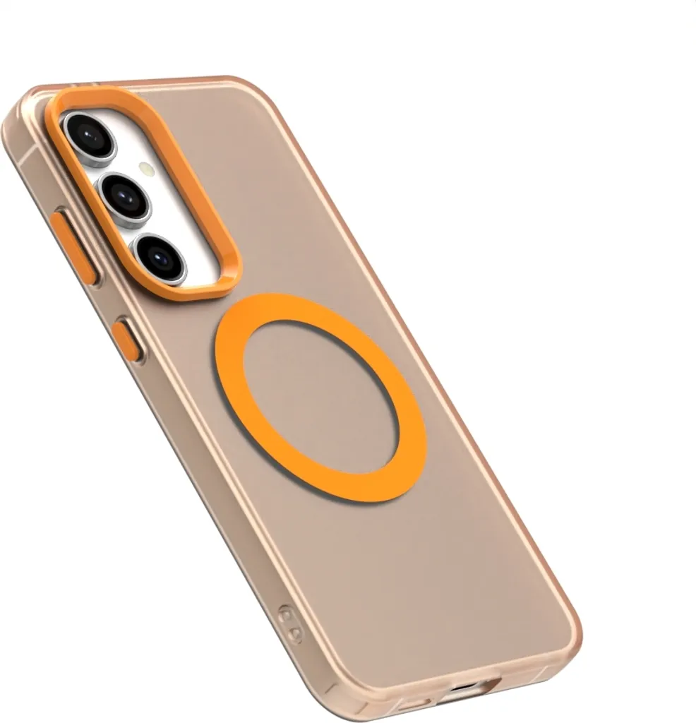 Custodia Professionale Samsung S25+ MagSafe Arancio Opaco - 2