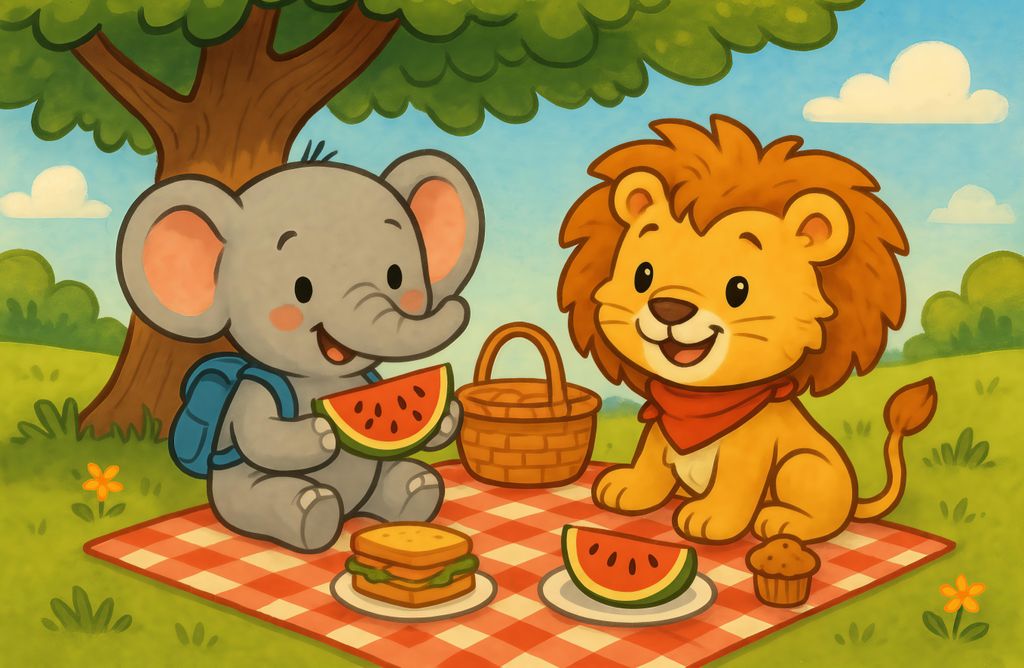 hansepuzzle 110361 - Raffi und Buschi Puzzle, 500 Teile, Kinder, 46,0 x 30,0cm mit hochwertiger Aufbewahrung, Kartonbox & Beutel