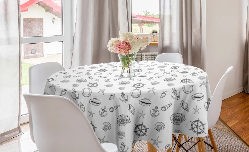 Tovaglia Antimacchia Rotonda 150cm ABAKUHAUS - Ideale B&B e Casa