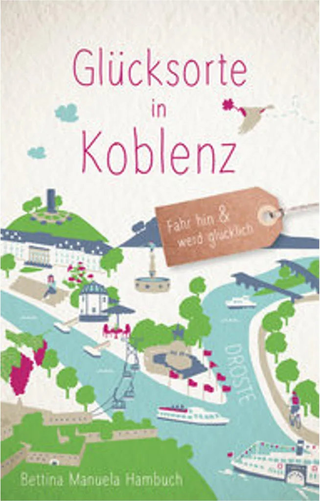 Livre Glücksorte in Koblenz - Guide culturel des lieux secrets du Rhin