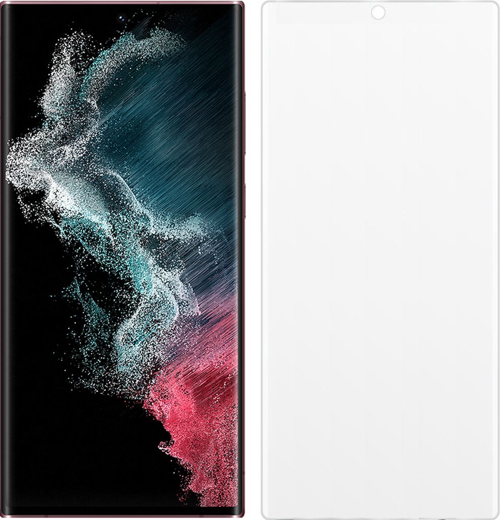 Panzerfolie für Samsung Galaxy S22 Ultra 6.8 Zoll Displayschutz Screen Protector Hartglas blasenfrei