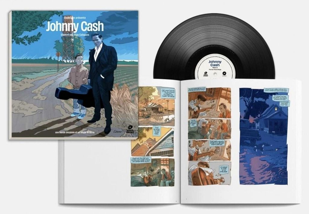 Johnny Cash: Johnny Cash: Vinyl Story (LP + Hardback Illustrated Book) - Believe Digital - (LP / V)