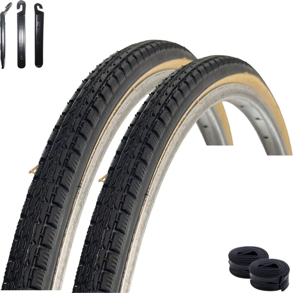 2 x VEE Rubber V017 27,5" Fahrradreifen Schwarz/Gumwall Produktbild 