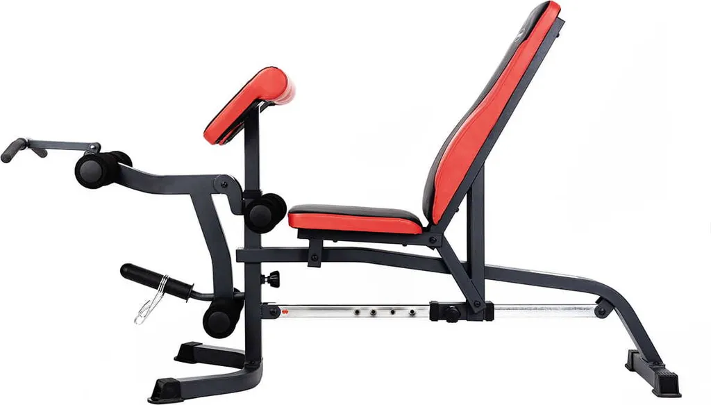 Banc multifonctionnel HMS LS3050 - Équipement de musculation complet - 9