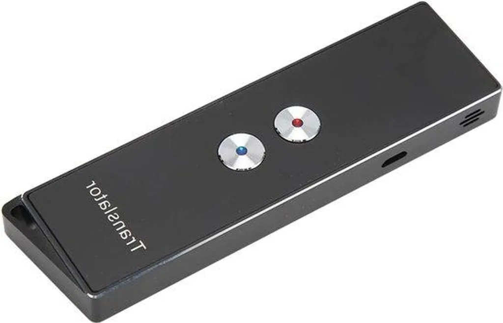 Traducteur vocal instantané 5.0 noir 74 langues pour voyage