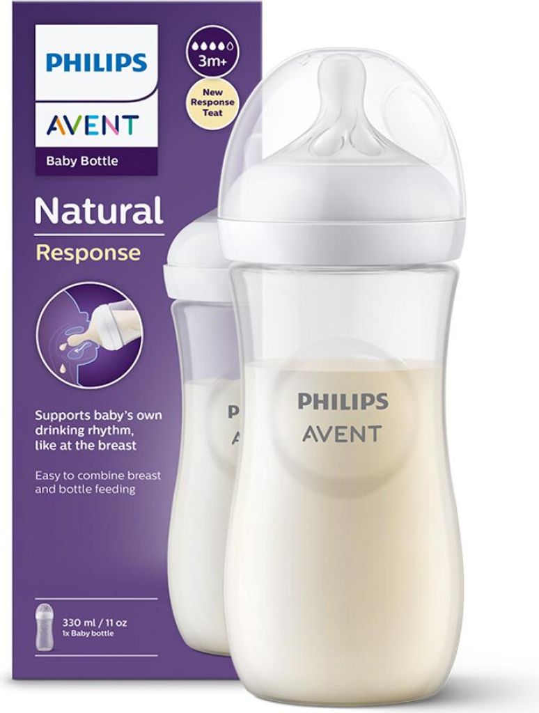 Avent Natural Response Biberon 330 ml +3m Image du produit 