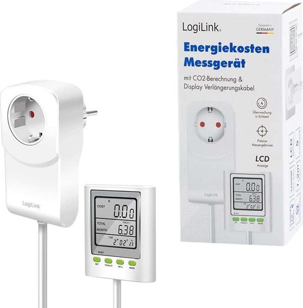 Logilink Energiekosten Messgerät mit Zdjęcie produktu 