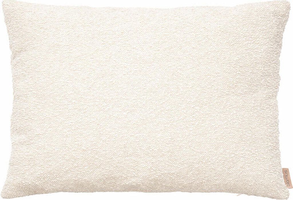 Blomus Kissenbezug Boucle, Kissenhülle für Kopf- oder Sofakissen, Moonbeam, 40 x 60 cm, 66602