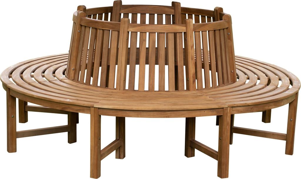 CLP Baumbank Teak Nila 360 Grad witterungsbeständige Produktbild 